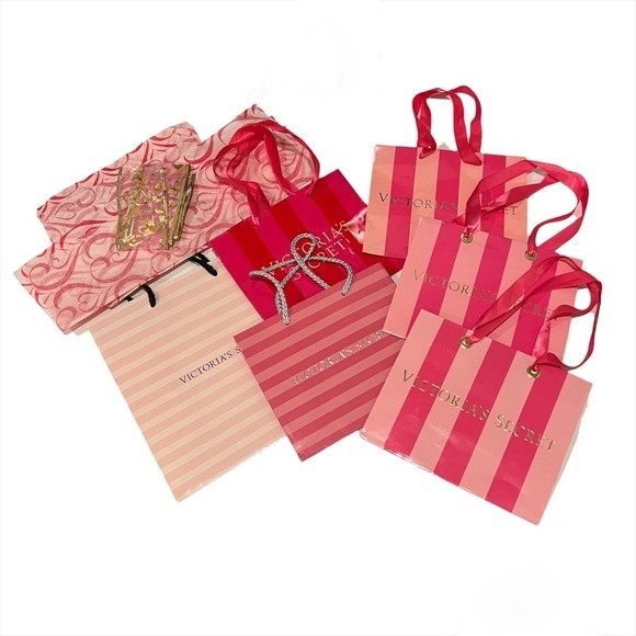 Victoria’s Secret Paper Shopping Bags Set of 6 - Picture 15 of 16